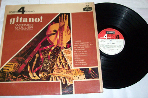 Gitano! - Werner Müller Y Su Orquesta _1967 Vinilo Vg+
