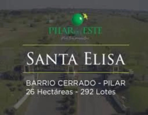 Excelentes Lotes Internos Y Contiguos En Barrio Santa Elisa En Pilar Del Este
