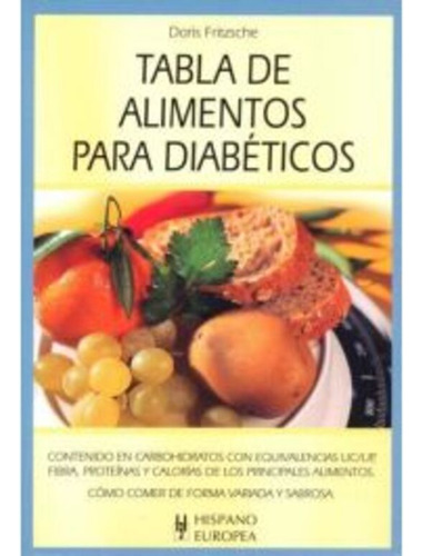 Tabla De Alimentos Para Diabéticos Fritzsche Doris