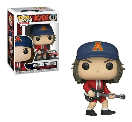 Funko Pop Rocks: Ac/dc Angus Young (special Edition) 91