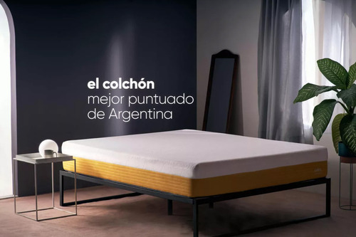 Colchón Calm Orig 2 Plazas 140 X 190 X 22 - 7 Meses De Uso (Usado)