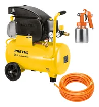 Comprar Kit Compresora De Aire 20lt, Manguera, Pistola De Aire
