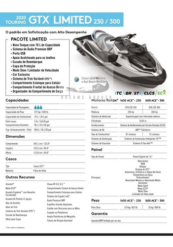 Imagem 4 de 5 de Seadoo Gtx 300 Limit