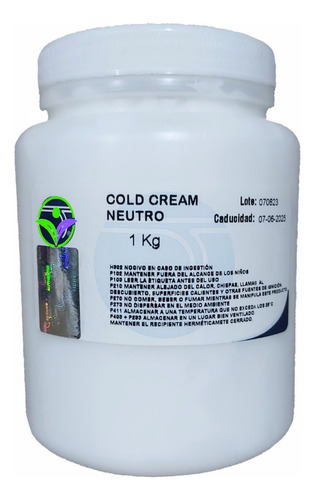 Cold Cream 1kg Pura Y Super Hidratante  Autentica 100% 