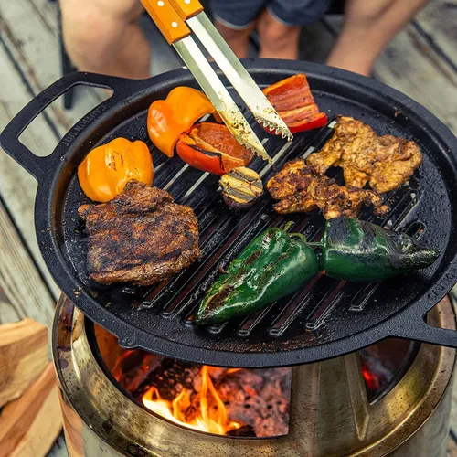 Solo Stove Bonfire Grill Top And Hub, Placa De Cocina De Hie