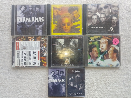 Cd Paralamas Cass Lote No Sepultura Police Urbana Sumo Fito 