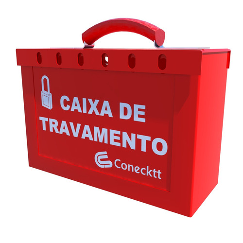 Caixa Travamento Bloqueio Em Grupo Lockout Tagout Loto