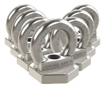 Comprar Kit 35 Uni Olhal De Ancoragem Inox Proteção Linha De Vida