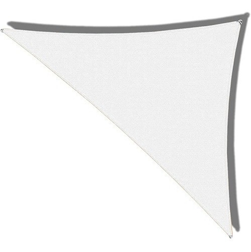 Media Sombra Toldo Vela Triangular Blanca - 3m X 4m