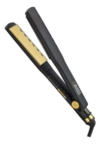 Plancha de cabello BaBylissPRO Graphite Titanium Iónica 1 1/2'' BGT4093 negra 220V