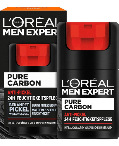 L'oréal Men Expert Pure Carbon, Crema Hidratante