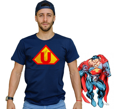 Remera De Comics -  Superman Ultraman