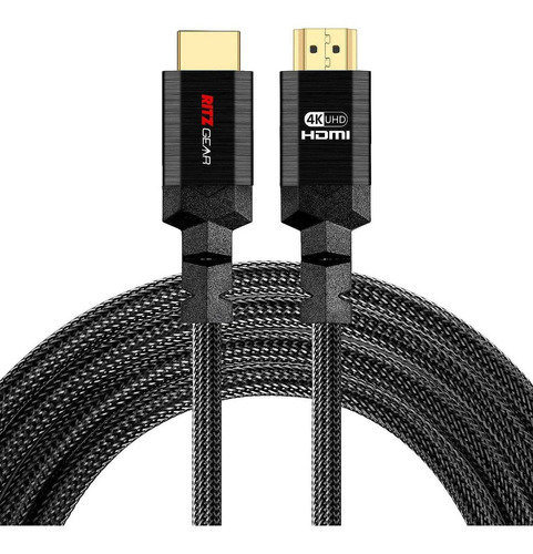 Cable Hdmi 2.0 4k De 12 Pies [paquete De 10 Unidades] De Rit