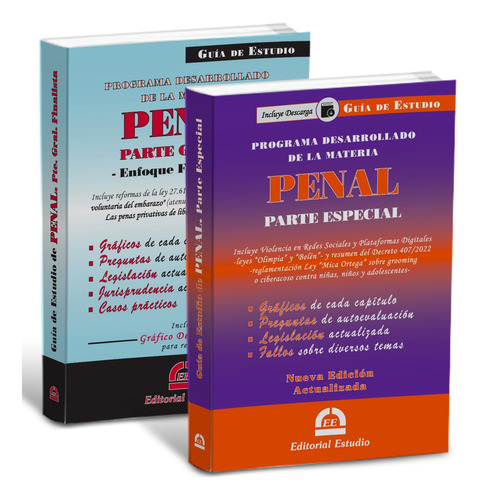 Promo 30: Guía Penal Finalista Y Guía Penal Especial