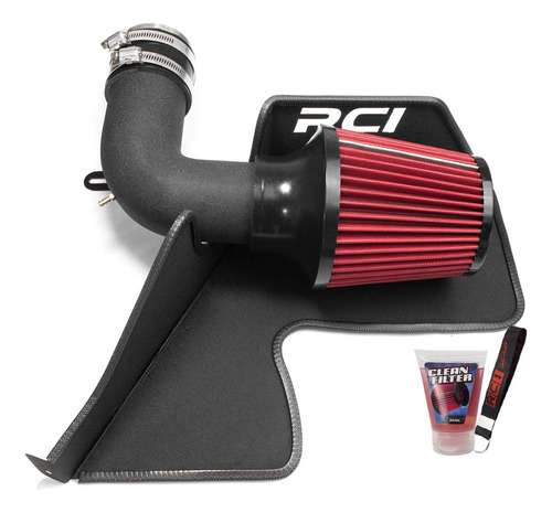 Kit Intake Filtro Ar Lavável Jetta, Fusca 211cv 2014 A 2016