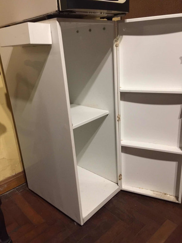 Imagen 2 de 3 de Base Mueble Blanco De Chapa Para Expendedora Coffee Pro