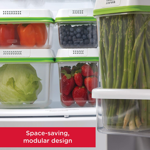 Recipiente Para Alimentos Rubbermaid Freshworks Saver 1,7 L,