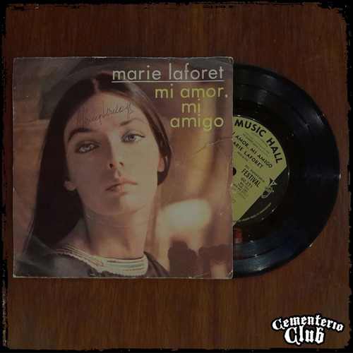 Marie Laforet Mon Amour, Mon Ami Ep Music Hall Vinilo Single