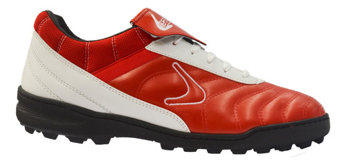 Botin Cal-se Baby Papi Futbol Adulto Rojo Y Blanco Talle 46