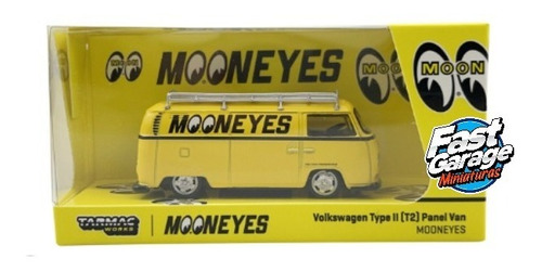 Volkswagen Kombi T2 Mooneyes - Schuco X Tarmac Works 1/64