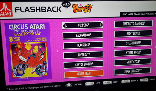 Atari Flashback Blast Vol 3 (Usado)