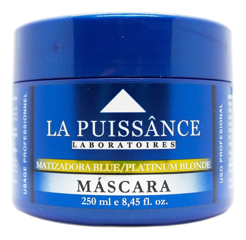 La Puissance Máscara Matizadora Blue Pelo Rubio 250ml 3c