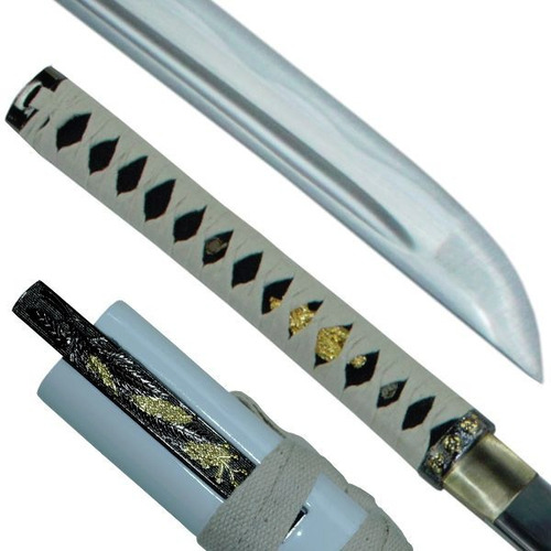 Katana Shiro Zetsurin - Funcional En Acero Al Carbono 1045