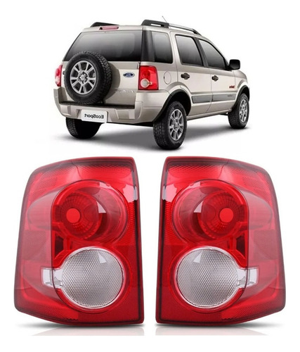 Juego Faros Traseros Ford Ecosport 2008 2009 2010 2011 2012