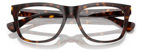 Montura de gafas Ralph Ralph Lauren Ra7170u 5003 de 55 colores, color habanero oscuro y brillante