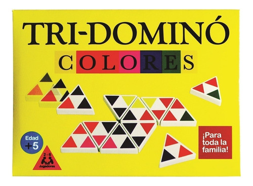 Juego De Mesa Tri-domino Colores Caja