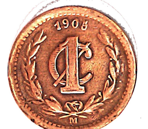 México 1 Centavo 1905   Bu   Monedas L1