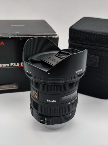 Lente Sigma 10-20mm Para Nikon F/3.5 Ex Dc Gran Angular Nikon F Negro (Usado)