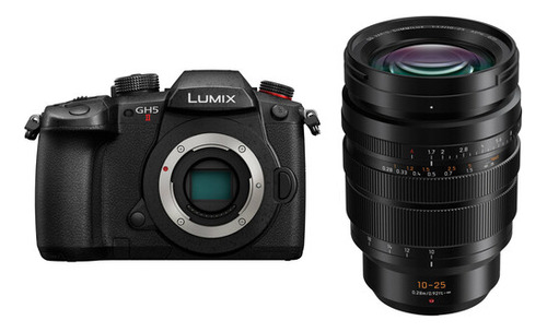 Cámara Panasonic Lumix Gh5 Ii Mirrorless Con Kit Lente 10-2