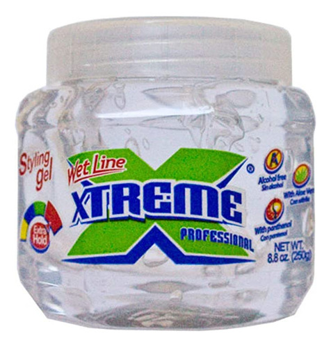 Xtreme Wet Line Gel De Peinado Extra Hold, 8.8 Oz (paquete .
