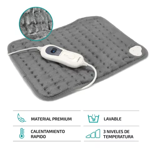 Almohadilla Electrica Termica Lumbar Femmto 3 Niveles Calor