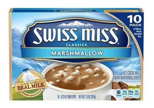 Chocolate Quente Swiss Miss - Marshmallow (280g)