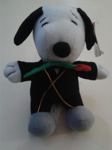 Peluche De Snoopy Romántico De Frack