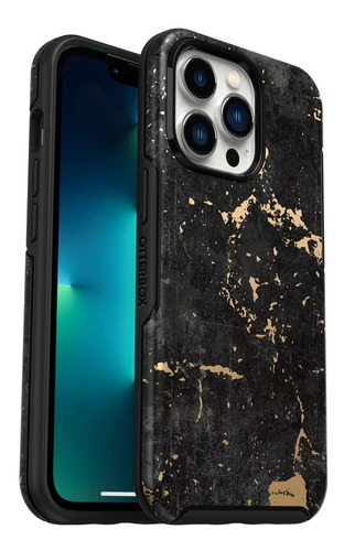 Funda Para iPhone 13 Pro, Oscura/suave/estampe Marmol