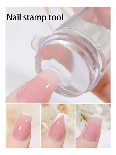 Sello Estampador Para Uñas Silicon