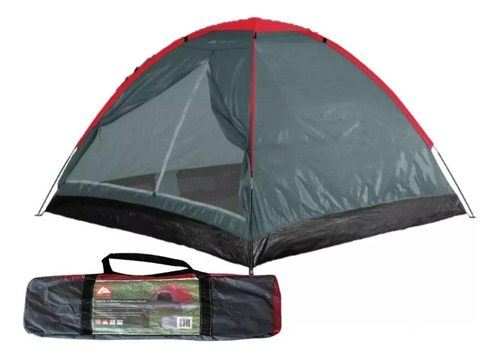 Carpa 2 Personas Doble Techo Ozark Trail Rojo