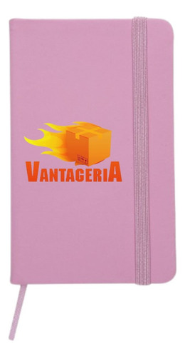 Kit 400 Caderneta Tipo Moleskine C/ Pauta Personalizado 12x7 Cor Preto