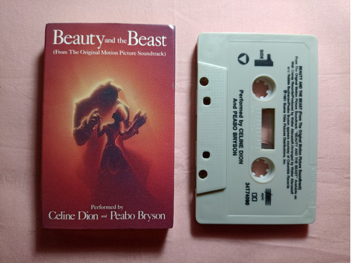 Celine Dion - Single De Beauty And The Beast En Cassette