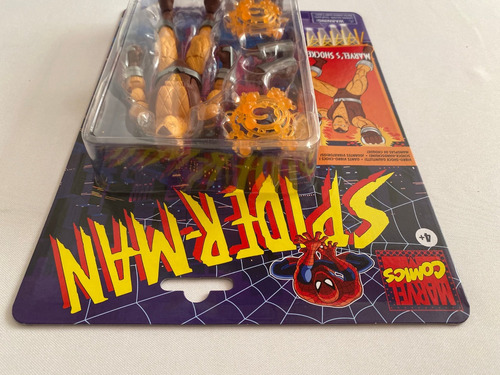 Shocker Spiderman Retro Marvel Legends Animated Series 6pulg (Usado)
