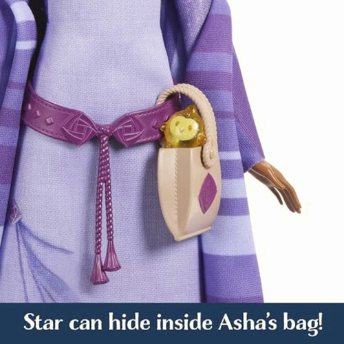 Disney Wish Set De Juego Asha Aventurera Para Niñas De 3