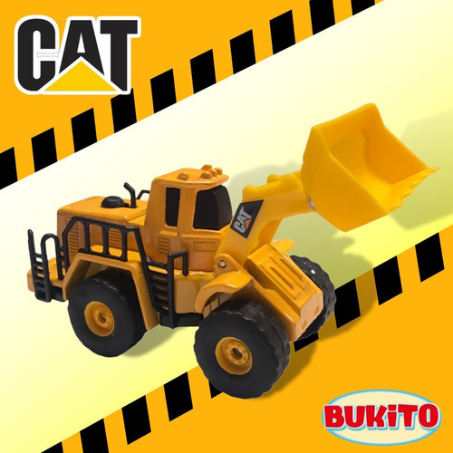 Vehiculo Construccion Wabro X3 Metal Cat Coleccionable Full Color Amarillo Personaje Vehiculos Construccion Metal