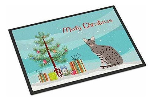 Caroline's Treasures Ck4779mat Ocicat # 1 Cat Merry Christma