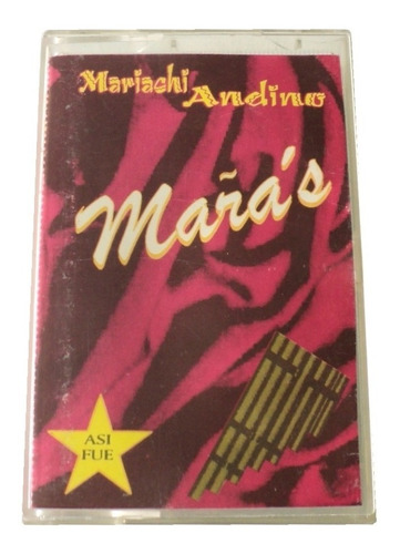 Waras Mariachi Andino Asi Fue Tape Cassette 1998 Mexico Cj