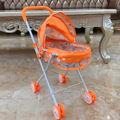 Cochecito De Muñecas Plegable, Carrito De Empuje, Juguetes