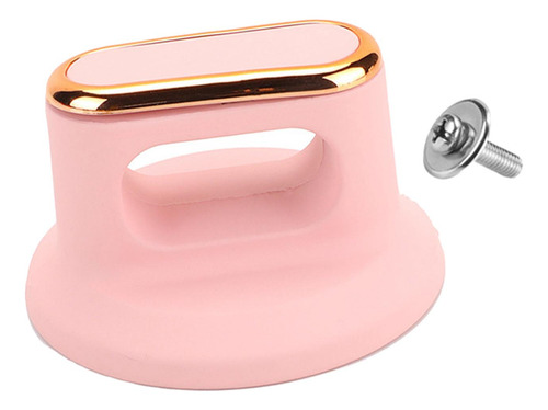 Alça Do Botão Da Tampa Da Panela, Botões De Mão, Rosa