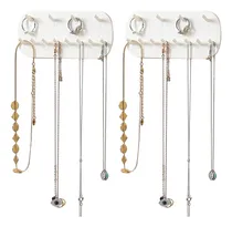 Comprar Soporte De Collares De Pared, Adhesivo, Colgador De Collares